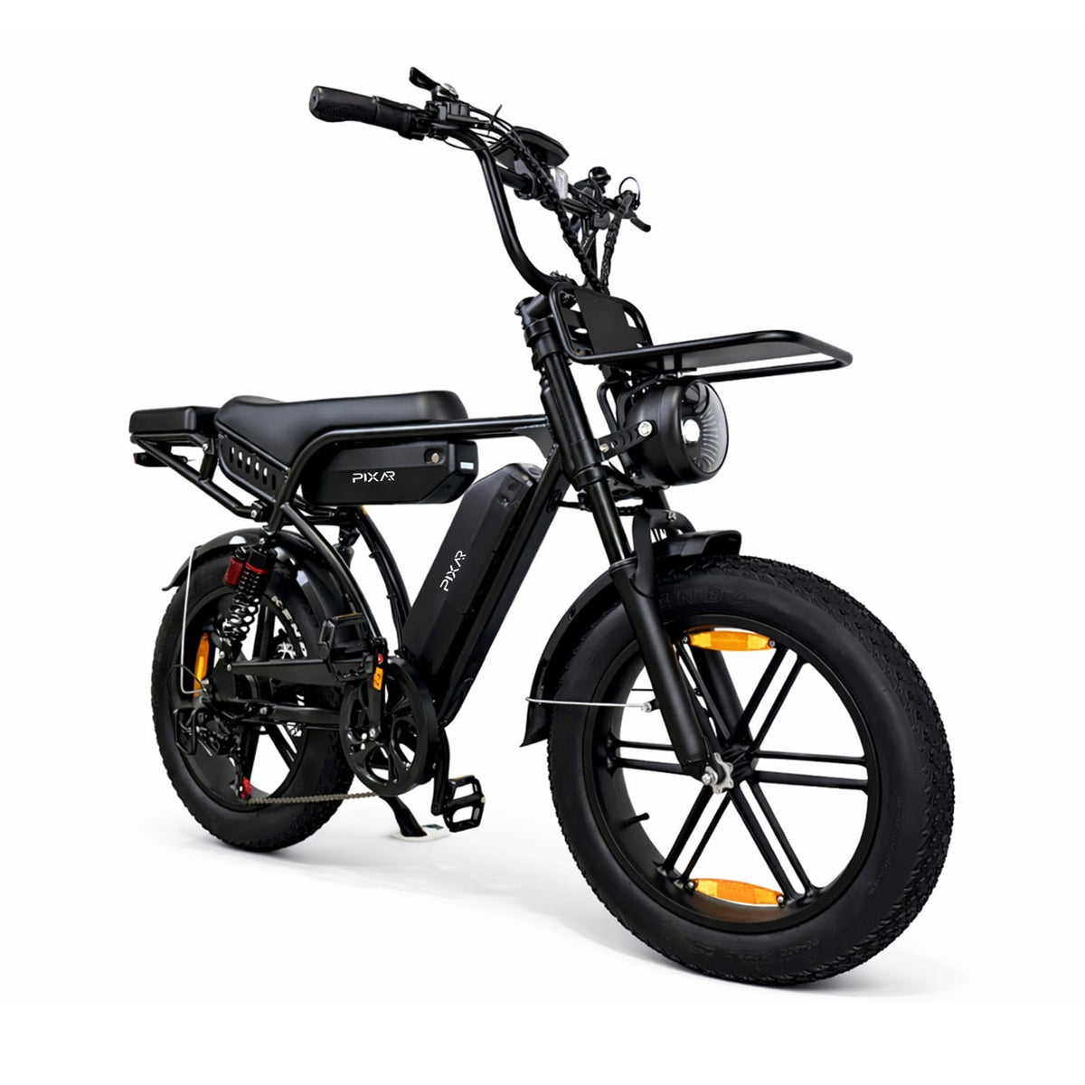 M9 Pro - Dubbele Accu - Zwart - Fatbike Company