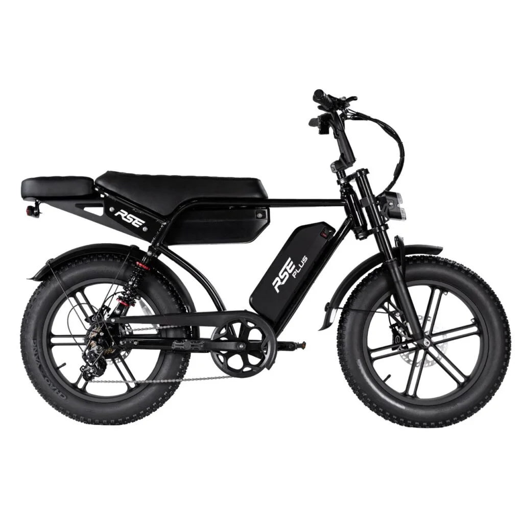 RSE plus - ZWART - Fatbike Company