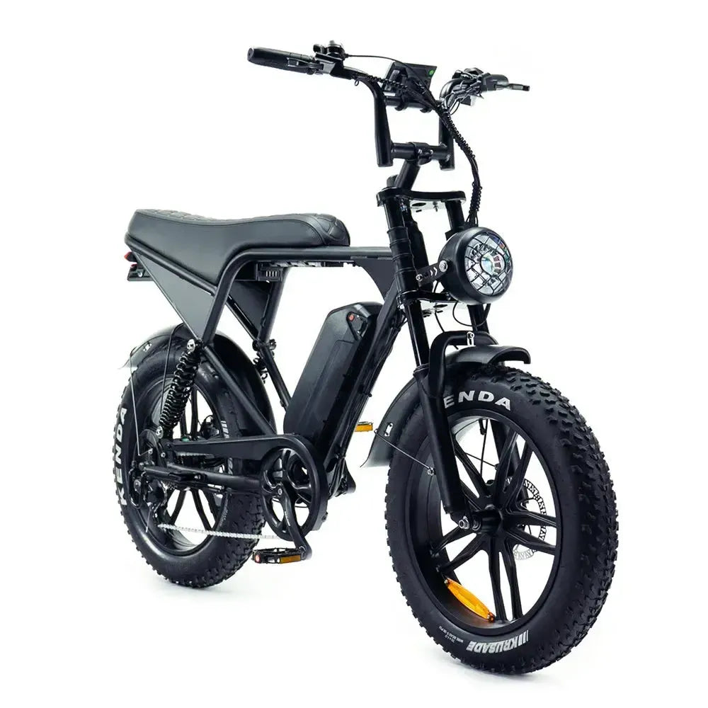 V8 Pro - Zwart - Fatbike Company