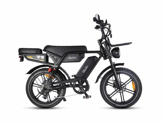 V8 Ultra Max - Zwart - Fatbike Company