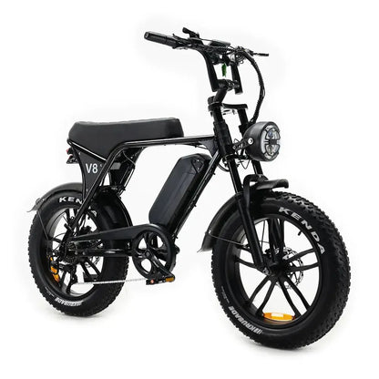 V8 - Zwart - Fatbike Company