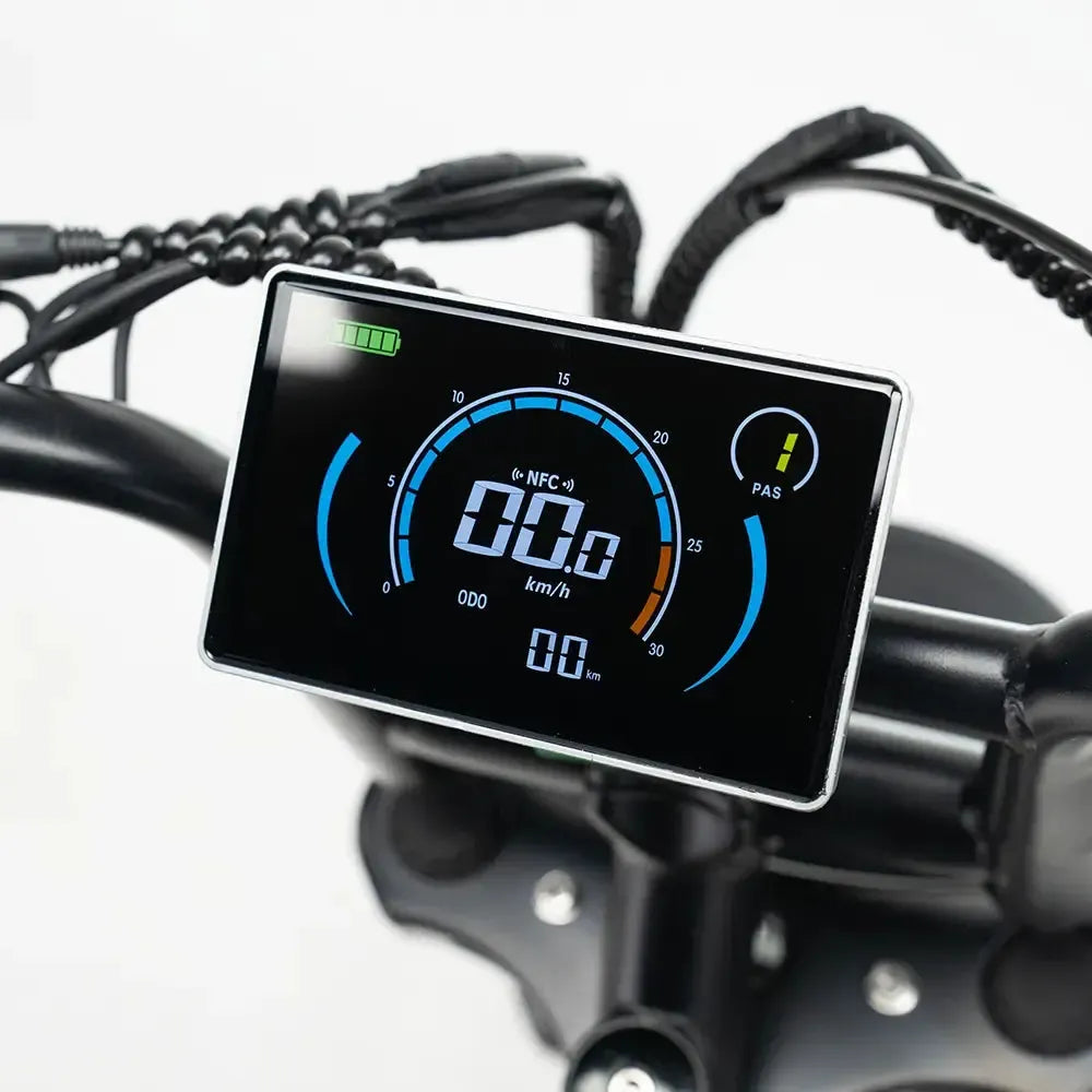 V8 - Zwart - Fatbike Company