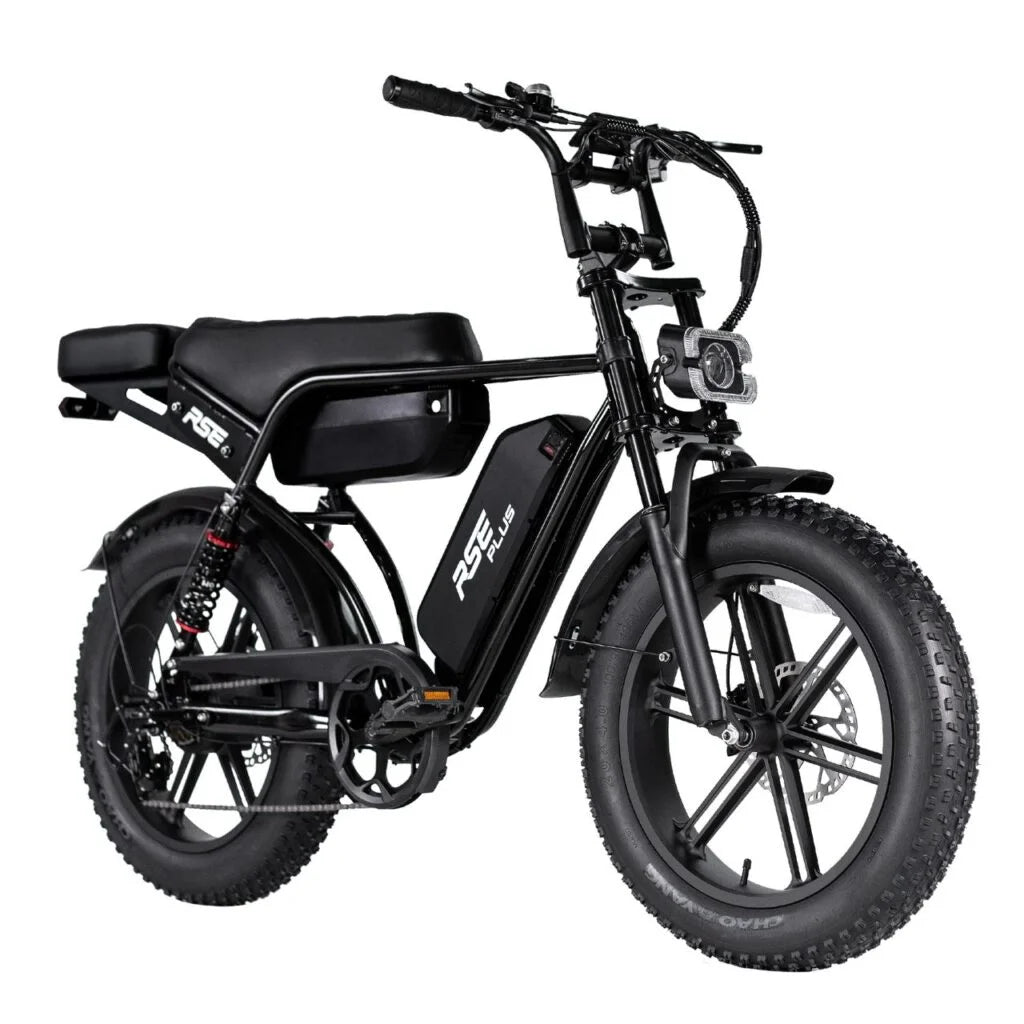 RSE plus  - ZWART - Fatbike Company